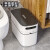 圾垃埇垃圾桶卫生间厕所厨房专用夹缝大容量带盖大号自动打包放纸 垃圾袋-10卷