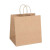 节日礼品袋 牛皮纸礼品手提袋 手提包装纸袋 礼品袋包装袋 原色横宽版 320x110x250mm
