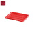 工创优品 塑料零件盒 多格五金盒分格收纳盒螺丝分类盒红色 中号盖子