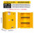 定制适用12加仑易燃易爆物品防爆柜危化品储存柜化学品安全柜易燃 110加仑黄色
