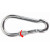 卡英 安全钩 葫芦钩弹簧扣保险钩子绳索链子钥匙钩14厘米（5个1组）1组价