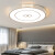 欧普（OPPLE）欧普照明led吸顶灯现代简约新中式家用客厅灯简约大气卧室灯 白圆60CM高光60瓦