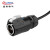 凌科LP-24工业防水hdmi航空插头连接器 投影仪显示器视频高清线材 LP24型HDMI插头(双航插头 2米)