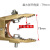 适用800A地线夹加厚地线钳电焊氩弧焊等离子切割机地线夹子 800A加厚地线夹