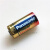 CR123A电池 CR17345锂电池3V相机强光电筒GPS定位不能充电 藕色 松下CR123A电池款式4