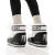 MOON BOOT 女士 运动休闲鞋 MOON BOOT MID 及踝雪地靴黑色/白色 WHITE 35 UK