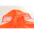 海斯迪克 环卫雨衣套装 劳保警示安全交通施工雨衣雨裤HKsq-357 兰格橙 M 