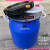 CLCEY有机肥发酵桶级家用庭院厨余堆肥沤肥桶垃圾堆肥带过滤网 O10白50升100斤带自动排气阀+新