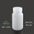 RICHLAB大口棕色塑料瓶HDPE防紫外线避光瓶包装粉末样品试剂瓶 HDPE 白色125ml