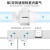 顶格PVC管道增压抽风机强力厨房卫生间排风排烟换气扇4/6/8寸 8寸双速款+3米管箍