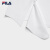 FILA 斐乐官方女子针织短袖衫2024夏季新款时尚宽松不规则下摆T恤 标准白-WT 160/80A/S