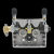 科威顿日式机器人双驱动送丝机托架TSM99358主动被动齿轮压丝轮手柄 松下双驱款送丝轮1.21.4