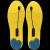 脚踩震动器双向一对一提醒器同步振动小型传感器互振魔术鞋垫 4个震动器+2双盲人脚踩鞋垫