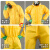 防化服耐酸碱 硫酸化学防护服危化品轻型生化 实验工作服腐蚀防酸 防护服（10套） XL