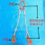 组合钢丝绳吊具压制钢丝绳组合吊索具起重吊钩索具两腿四腿2T3T6T 2T2腿1米