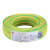 金龙羽 国标铜芯电线 单芯多股软线电缆 BVR*6平方电线 100米/卷 黄绿双色