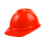 盾守 安全帽 V型透气(旋钮款) 工程工地建筑施工 防砸抗冲击 红色 1顶