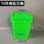 10升塑料方桶食品级全新料塑料桶20升kg带盖乳胶漆水桶涂料桶 10升 方桶（粉色）
