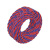 金龙羽 国标电线电缆 阻燃ZC-RVS0.75平方 双芯软线铜芯阻燃电源线 100米/卷 红蓝色