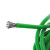 安达通 钢丝绳 绿色包塑晾衣绳晾衣架钢丝绳钢丝线 6mm 