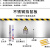 郦狼挡鼠板免打孔60厘米高铝合金挡鼠板不锈钢防鼠板幼儿园饭店食堂酒 服沟通尺寸