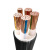 国标铜芯电缆线ZR-YJV2 3 4 5芯10 16 25 35平方三相四线电力电缆 国标铜芯4x35+1
