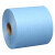 科雷杰（Corej）无尘擦拭纸 工业用纸大卷纸 吸水吸油擦拭纸无纺清洁布 蓝色125*370mm500张