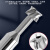 基克孚 铝用4刃T型刀钨钢硬质合金T型开槽铣刀CNC数控加工中心刀具 铝用φ12*0.5*D12*60L 