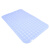 海斯迪克 HK-430 PVC防滑垫 按摩脚垫 浴室浴缸防滑垫 洗澡防滑吸盘垫子 蓝色45*78cm