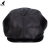 KANGOL Faux Leather Cap 人造皮质贝雷帽英伦复古帽子 K5313 黑色 S（54-55cm）