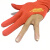 台球手套台球手套三指手套专用左手桌球右手台球厅打台球专用手套 红色豹手套50只价格(款)