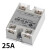 SSR40A100A小型24V固态继电器12V交流220V直流控交流 电阻型调压器-25A