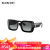 BURBERRYBURBERRY太阳镜女款墨镜方形眼镜0BE4327 黑色镜框/渐变灰色镜片300111 51