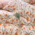 程宝宝高端轻奢北欧风时尚2024年新款全棉印花系列纯棉床上用品四件套 玫瑰庄园 1.2m床单款三件套