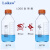 蜀牛玻璃棕色透明蓝盖丝口试剂瓶高硼硅蓝盖瓶100/250/500/1000ml 透明250ml