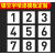 PVC塑料板字喷漆模板广告牌空心字0-9编号牌镂空数字字母车牌定制 0（喷漆模板）