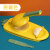 自动包饺子机全自动包水饺模具捏饺子神器小型水饺专用机 亮黄色包压两用