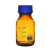 蓝盖黄盖丝口三角试剂瓶00l/250/500l/000l螺口流动相液 透明2000l(高硼硅)