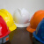 山头林村高强度ABS安全帽 建筑工程工地施工电工透气防砸玻璃钢头盔可印字 黄色 国标加厚款