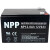 耐普NP12-7Ah蓄电池12V7.2 7.5 8.5 8 10 12AH摆摊电池应急UPS 其他型号请咨询客服 型号齐全