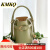 KMKQ手提包子母袋水桶包设计感褶皱单肩包斜挎包 抹茶绿