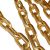 集兴 G-0288 防爆铜链条锁工业黄铜(定制) 锁链8mm粗/5m长(不含挂锁) 1条