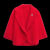 索宛亦（SUOWANYI）2024外搭披肩宽松小西装洋气减龄潮秋冬季新款毛呢开衫短款外套女 红色 M90105