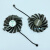 全新INNO3D映众RTX3060Ti 3080 黑金版显卡散热风扇CF-12915S 单个风扇注意支架方向