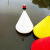 航道浮标 内河水上警示定位航标浮球 消防训练龙舟赛事塑料漂浮球 红色浮标 直径700高度1100㎜ 含