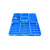 万汇尔加厚塑料零件收纳盒多格盒螺丝工具分类整理盒子配件分格周转箱长方形 小六格 外/380*276*83