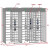 小区门禁全高转闸工地实名制三辊闸车站人脸不锈钢监狱十字闸机芯 单门全高转闸