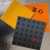康迪普 PVC盲道板 30*30cm人行道指引砖防滑盲人指路贴 实心黄色直条