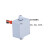 户内外防水接线盒带端子塑料防雨电缆穿线分线uk端子盒TK 白色 UK-2819-6