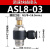 气动调速接头SL4-M5 6-02 SL8-02 10-4 1203软管快插接头节流气嘴 精品ASL803